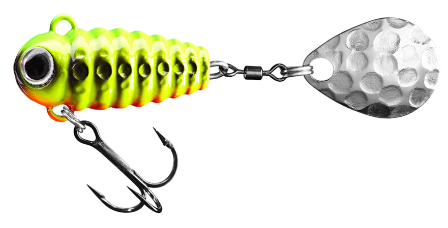 Spinmad Crazy Bug 6g är en spinnertail som skall vara imitation av en insekt designad för finessefisket. Bra spinnare för abborre, regnbåge, öring och färna
