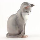 Ingeborg Plockross Irminger (20th Century) Sitting Cat #1876 13 cm