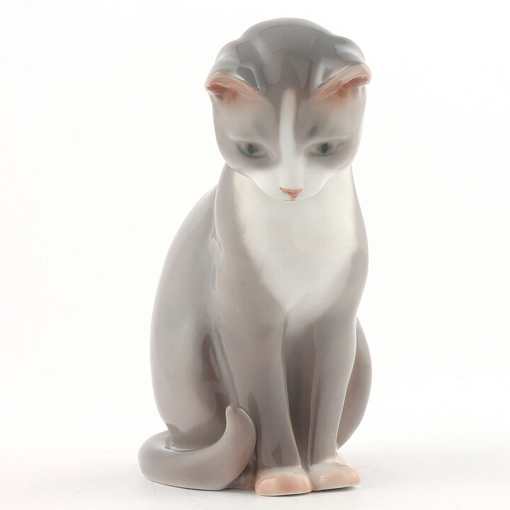 インゲボルグ・プロックロス・イルミンガー  座るネコ  13cm  20世紀  #1876