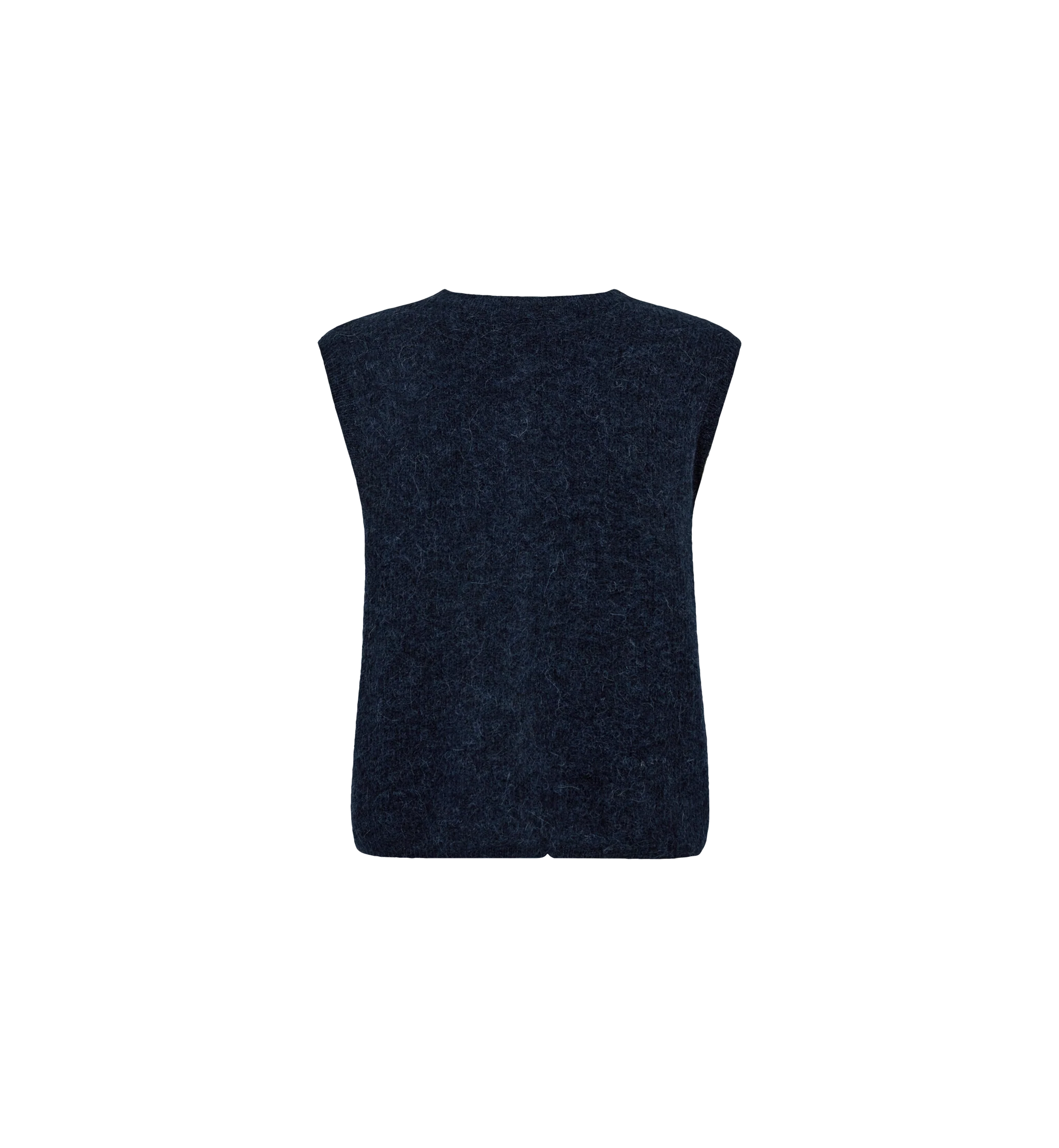 Mos Mosh Almine Thora Knit Vest Navy - 3