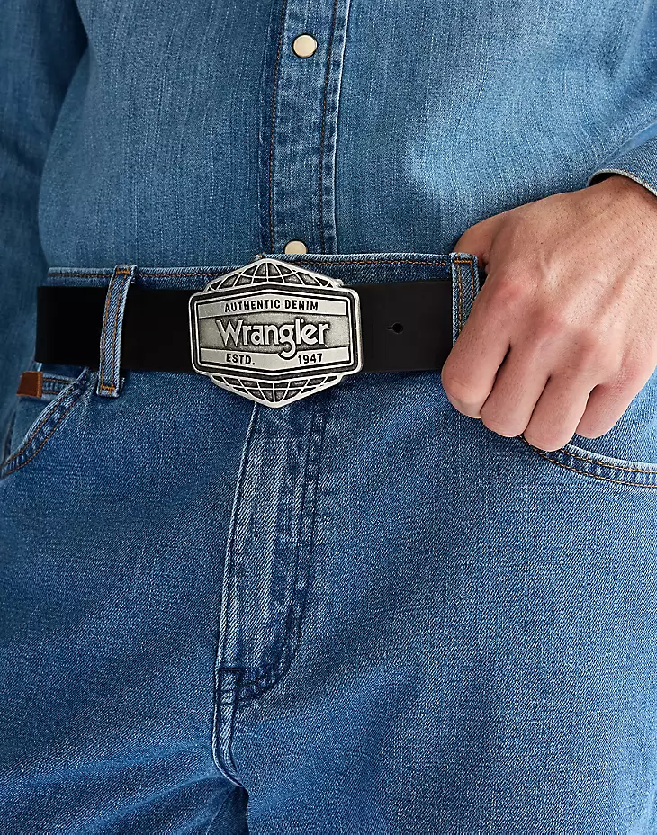 Wrangler bälte buckle
