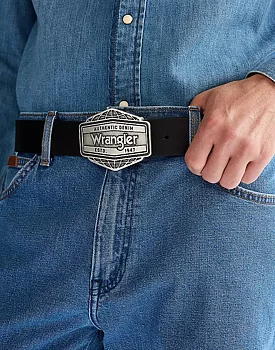 Wrangler bälte buckle