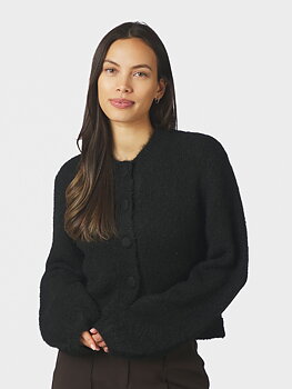 Neo Noir Gio Fluffy Cardigan