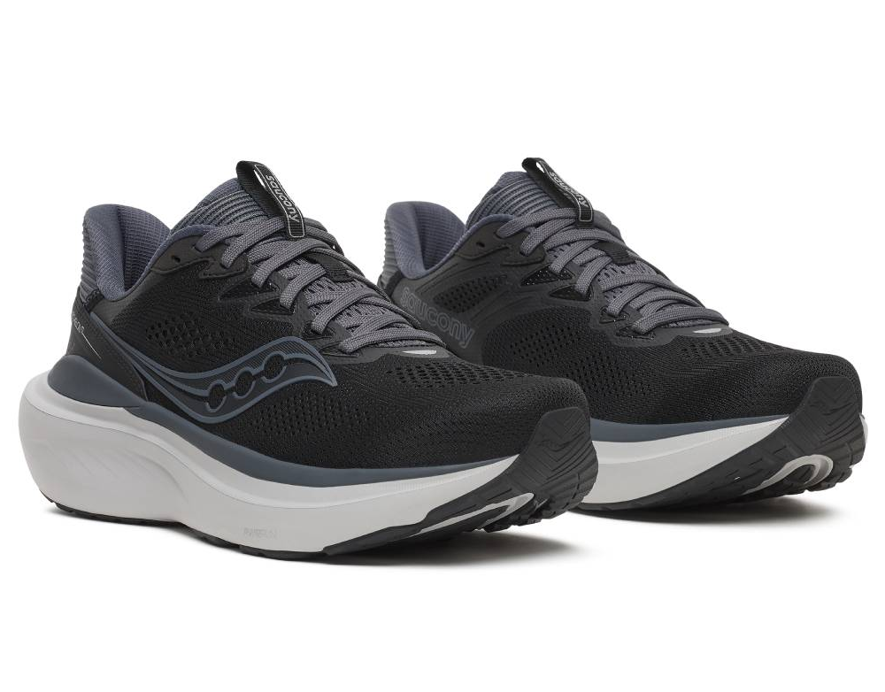Saucony Echelon 11 Extra Wide M - Black/Gunmetal - 3