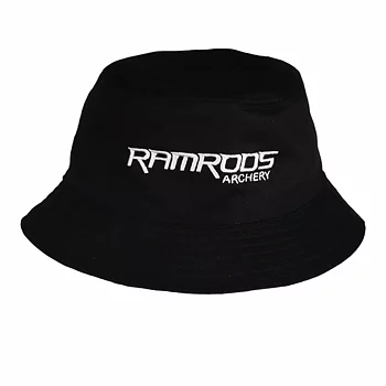 Ramrods Hat Bucket Reversible Black and White 