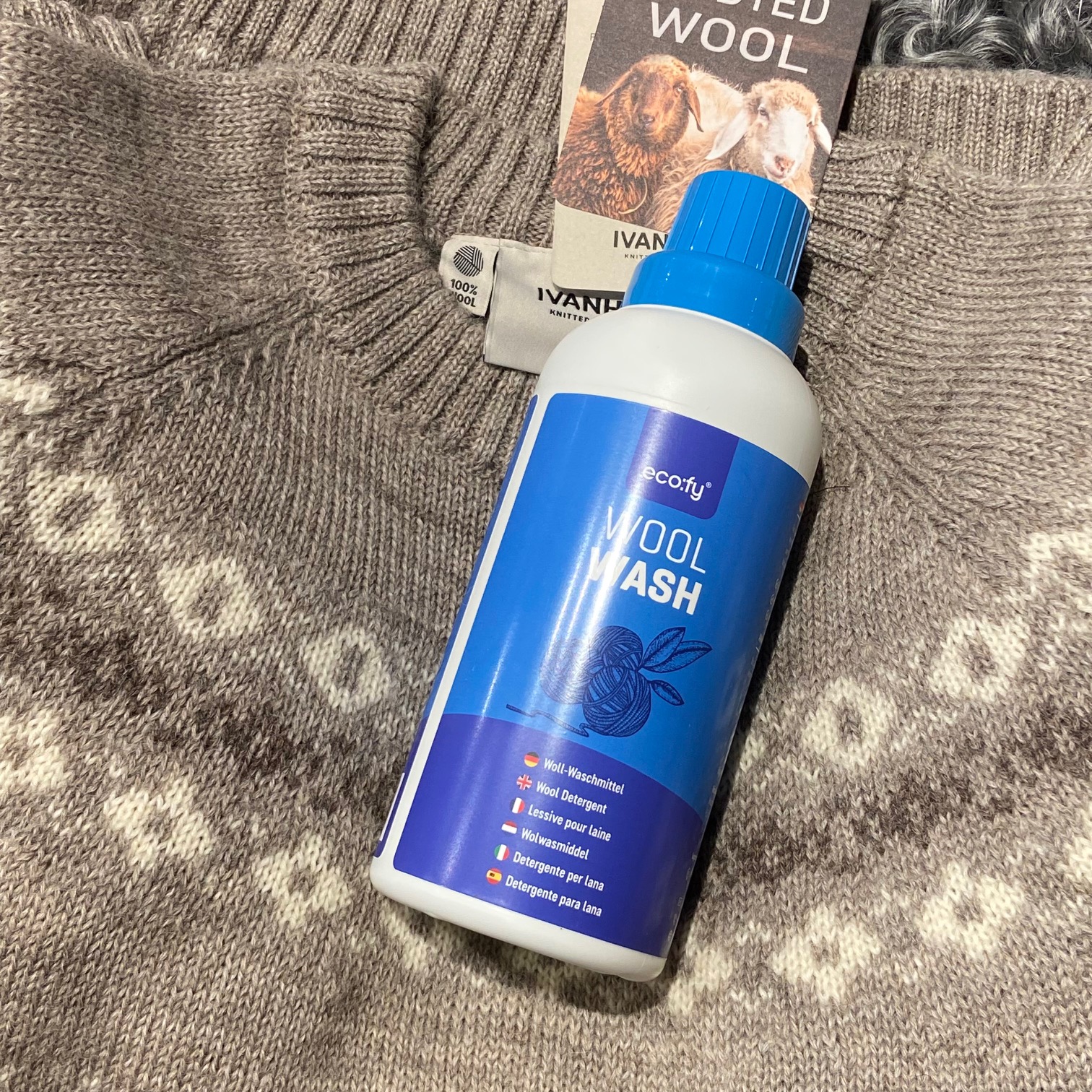 Ulltvättmedel-Woolwash utan Lanolin - 3