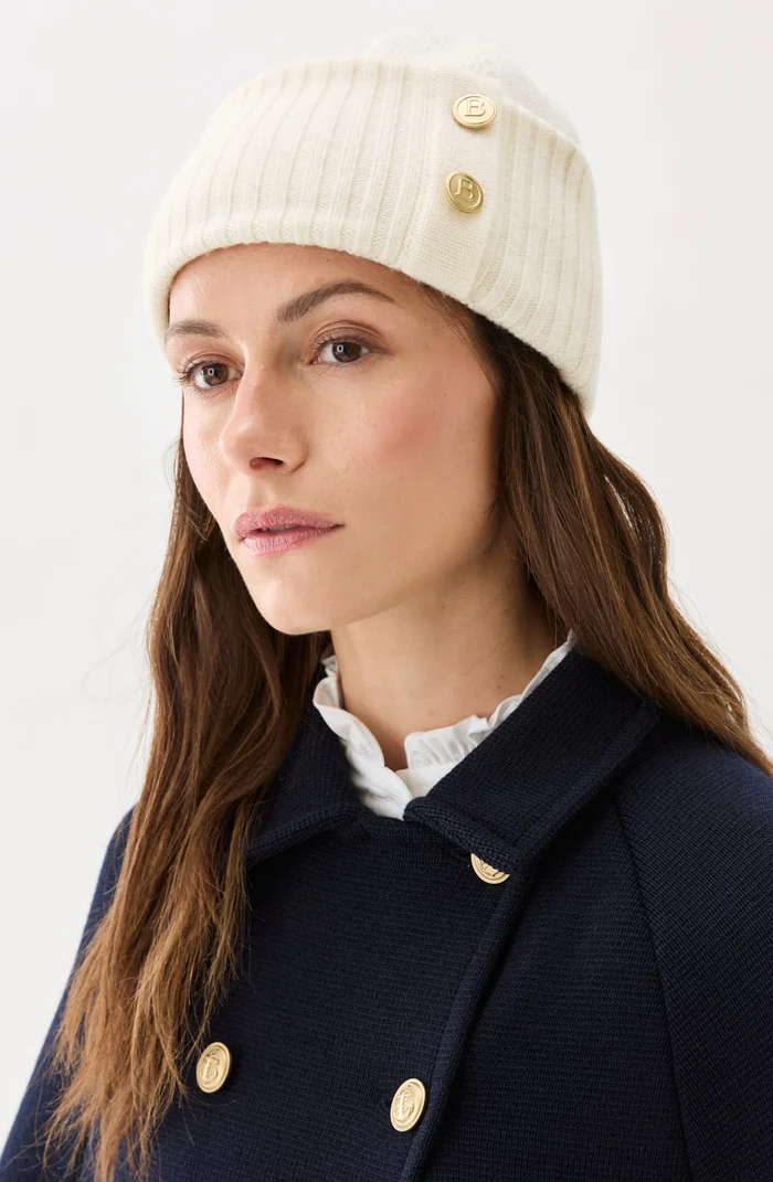 Busnel Roya Beanie, Ecru - 2