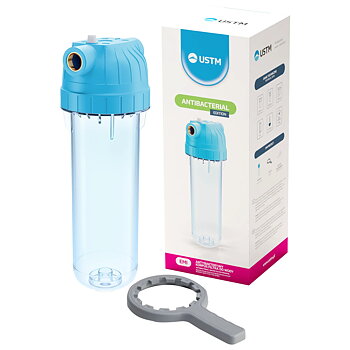 USTM EMI PROTECT – Antibakteriellt 10" filterhus