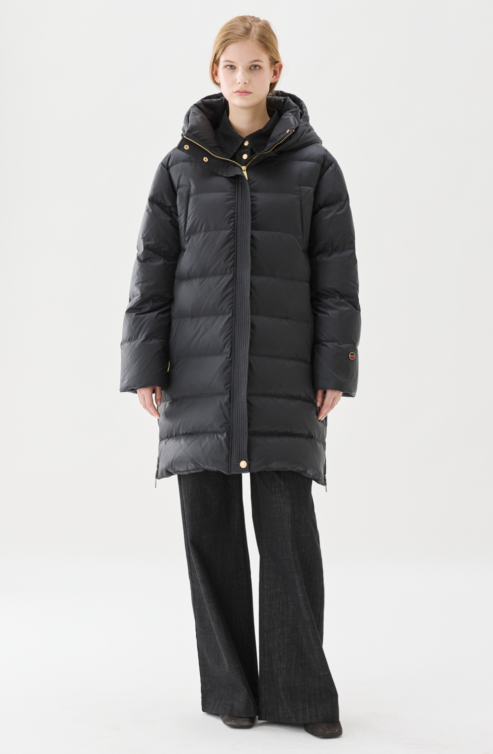 Busnel Flisa Down Coat, Black - 6