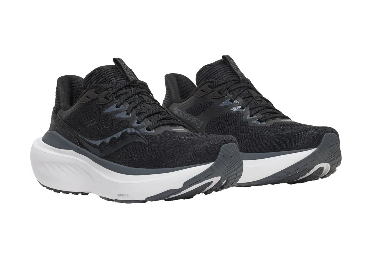 Saucony Echelon 11 Extra Wide W - Black/White - 3