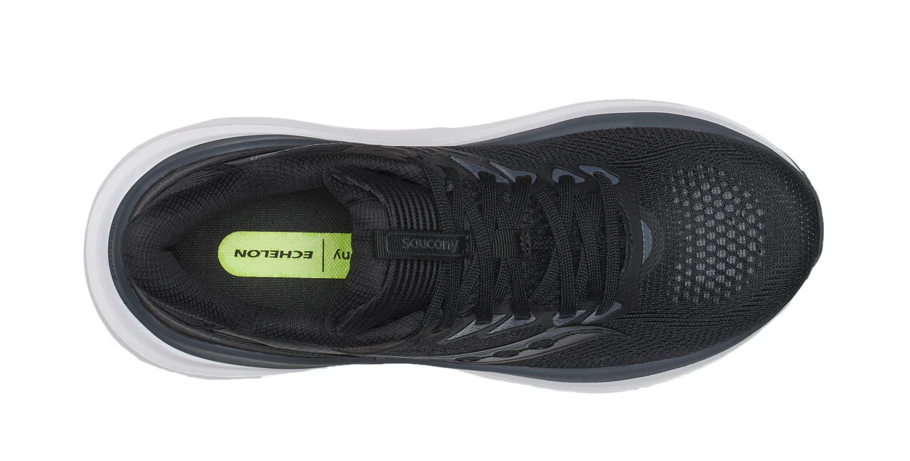 Saucony Echelon 11 Extra Wide W - Black/White - 5