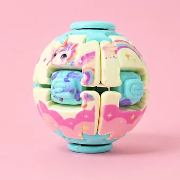 Fidget Spinner Ball - Enhörning