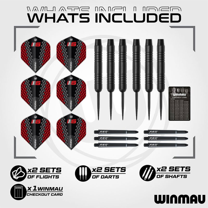 Winmau Blade 6 Surround Dart Set - 3