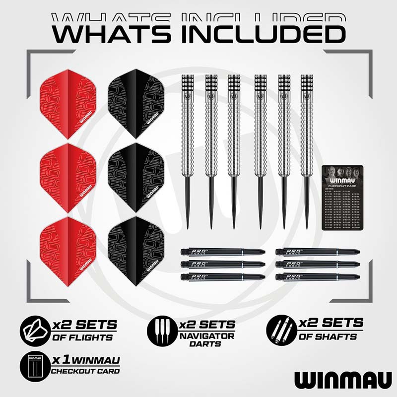 Winmau Blade 360 Surround Dart Set - 7