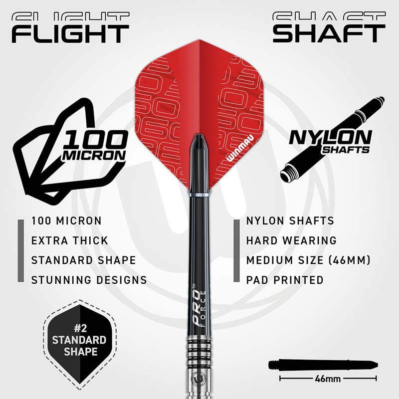 Winmau Blade 360 Surround Dart Set - 5