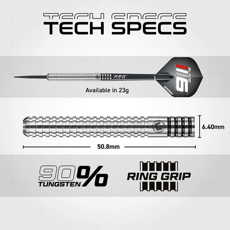 Winmau Blade 6 TC Surround Dart Set - 7