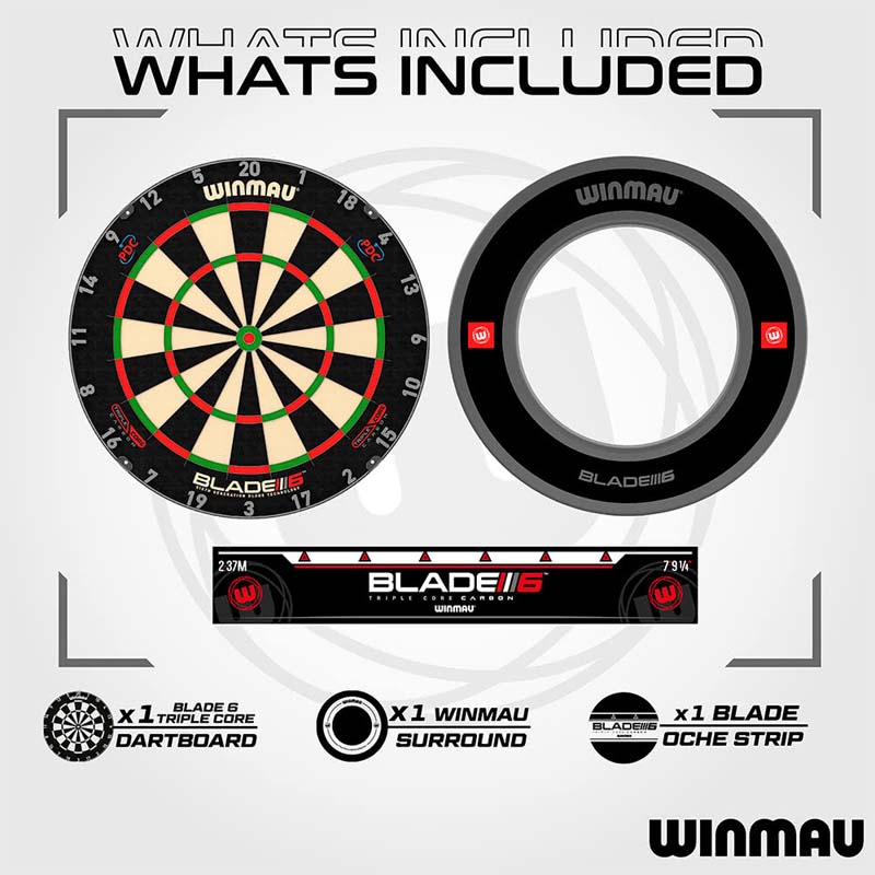 Winmau Blade 6 TC Surround Dart Set - 2