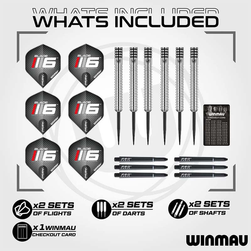 Winmau Blade 6 TC Surround Dart Set - 3