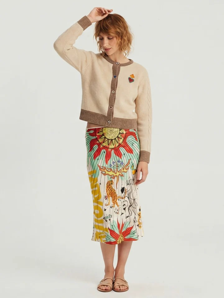 Sofi Cable Knit Cardigan - Me369
