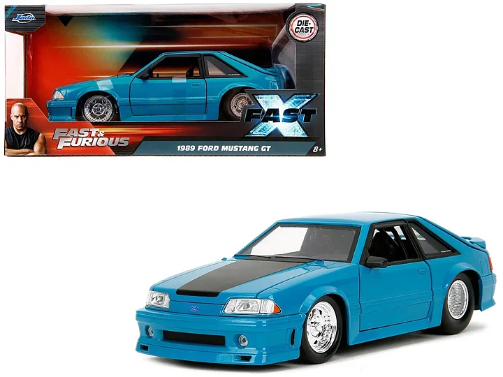 Ford  Mustang   1989   Fast & Furious 1:24  Jada