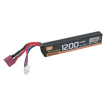 LiPO batteri 11,1v 1200 mAh, 3-delat