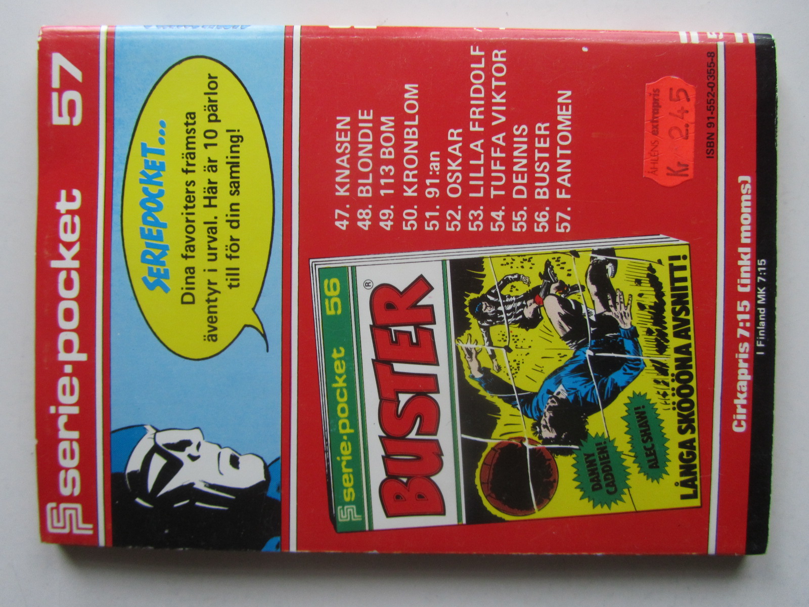 Fantomen Seriepocket 57 1977 - 2
