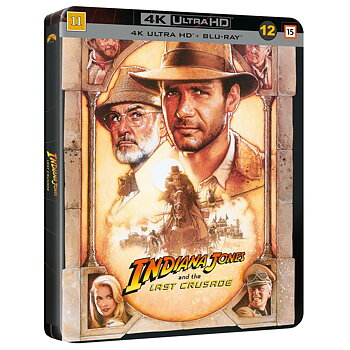 Indiana Jones And the Last Crusade (Limited Edition Steelbook) (4K Ultra HD + Blu-ray)