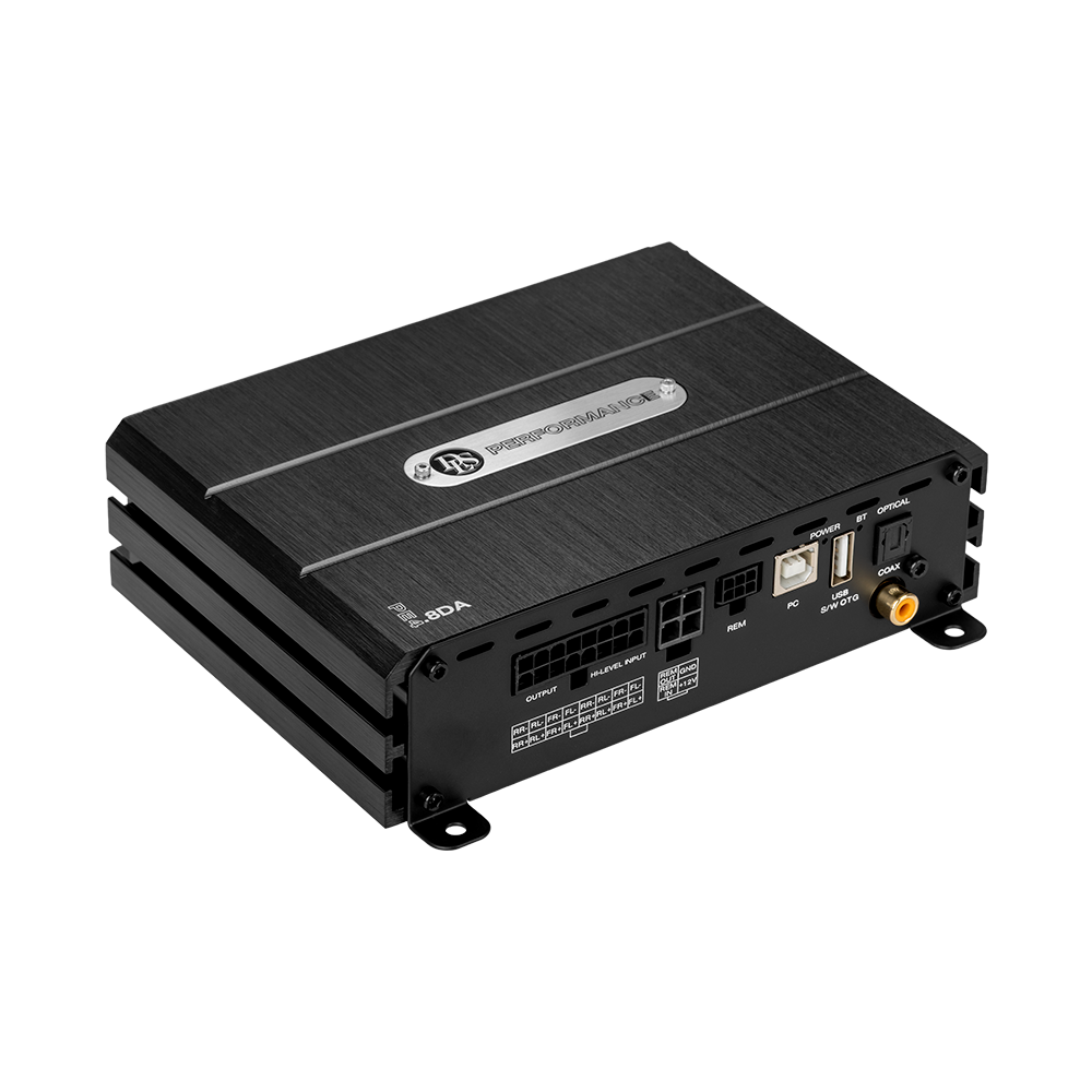 DLS PE4.8DA, 8-kanalig DSP med inbyggd förstärkare och Bluetooth - 2