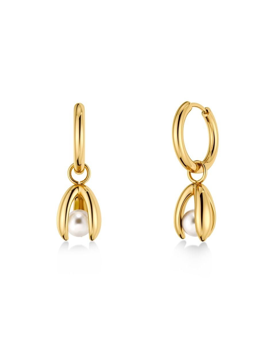 Moonrave Hoops S Gold - Edblad 