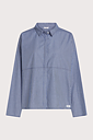 PENN&INK Blouse Blue Stripe