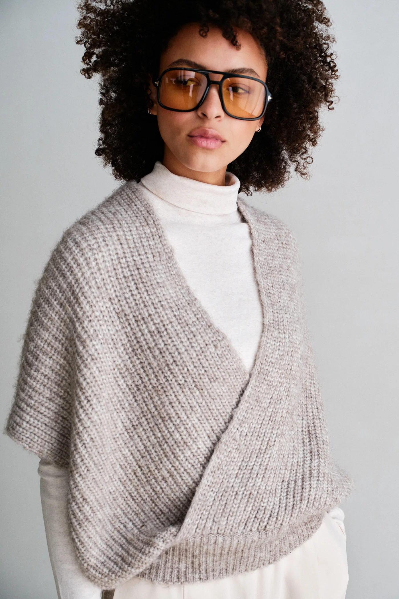 PENN&INK Jumper Brown Melange - 2