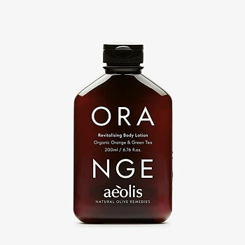Bodylotion Organic Orange & Green Tea från Aeolis Skincare