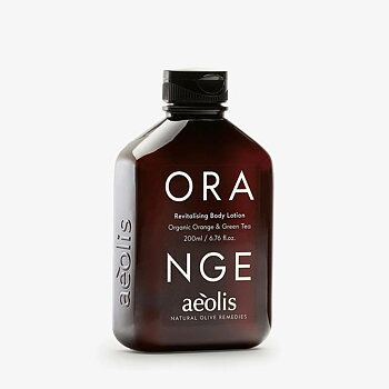 Bodylotion Organic Orange & Green Tea från Aeolis Skincare