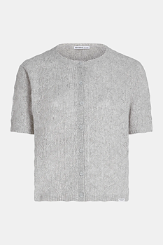 PENN&INK Cardigan Grey Melange