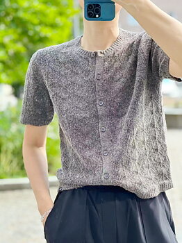 PENN&INK Cardigan Chocolate
