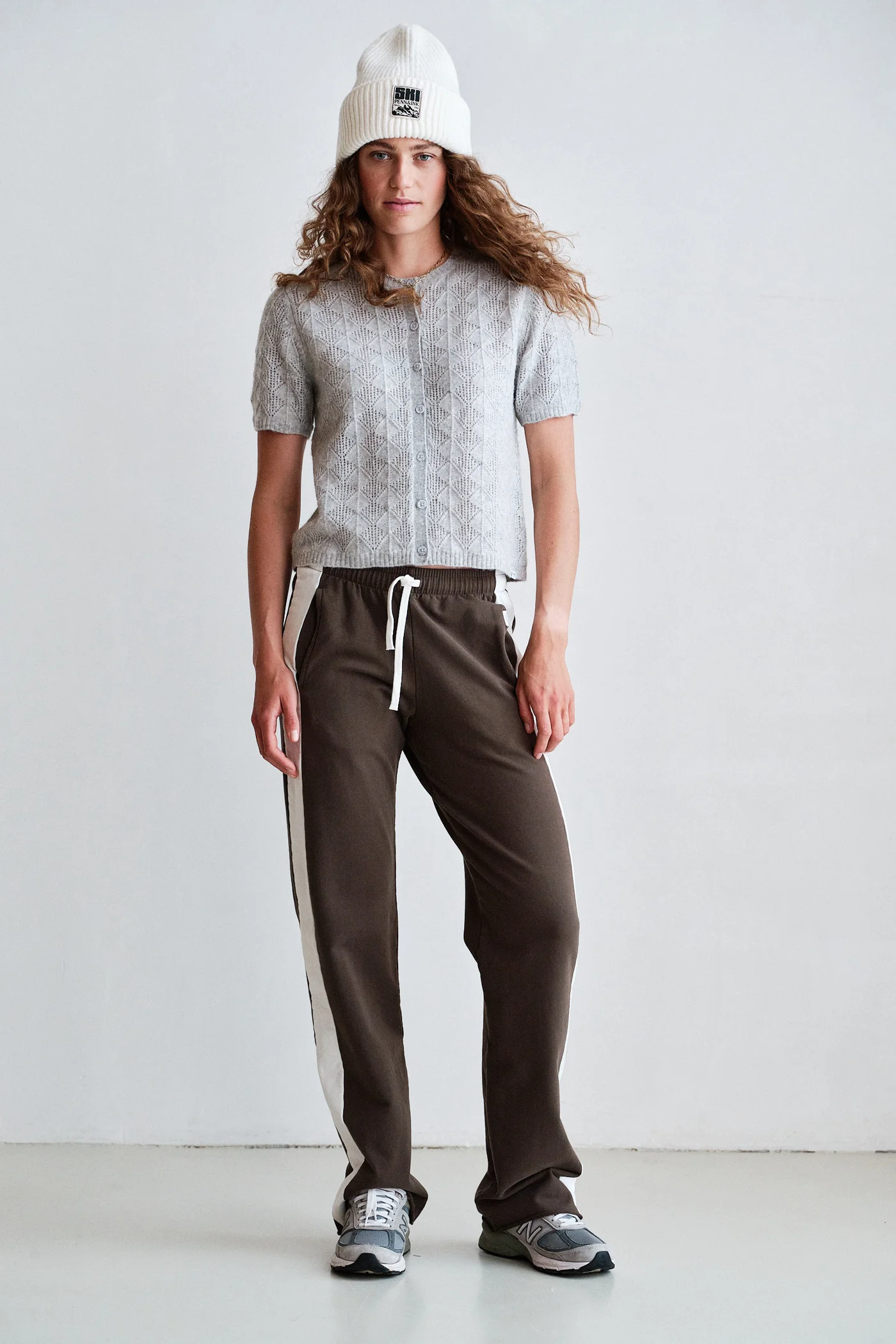 PENN&INK Cardigan Grey Melange - 3