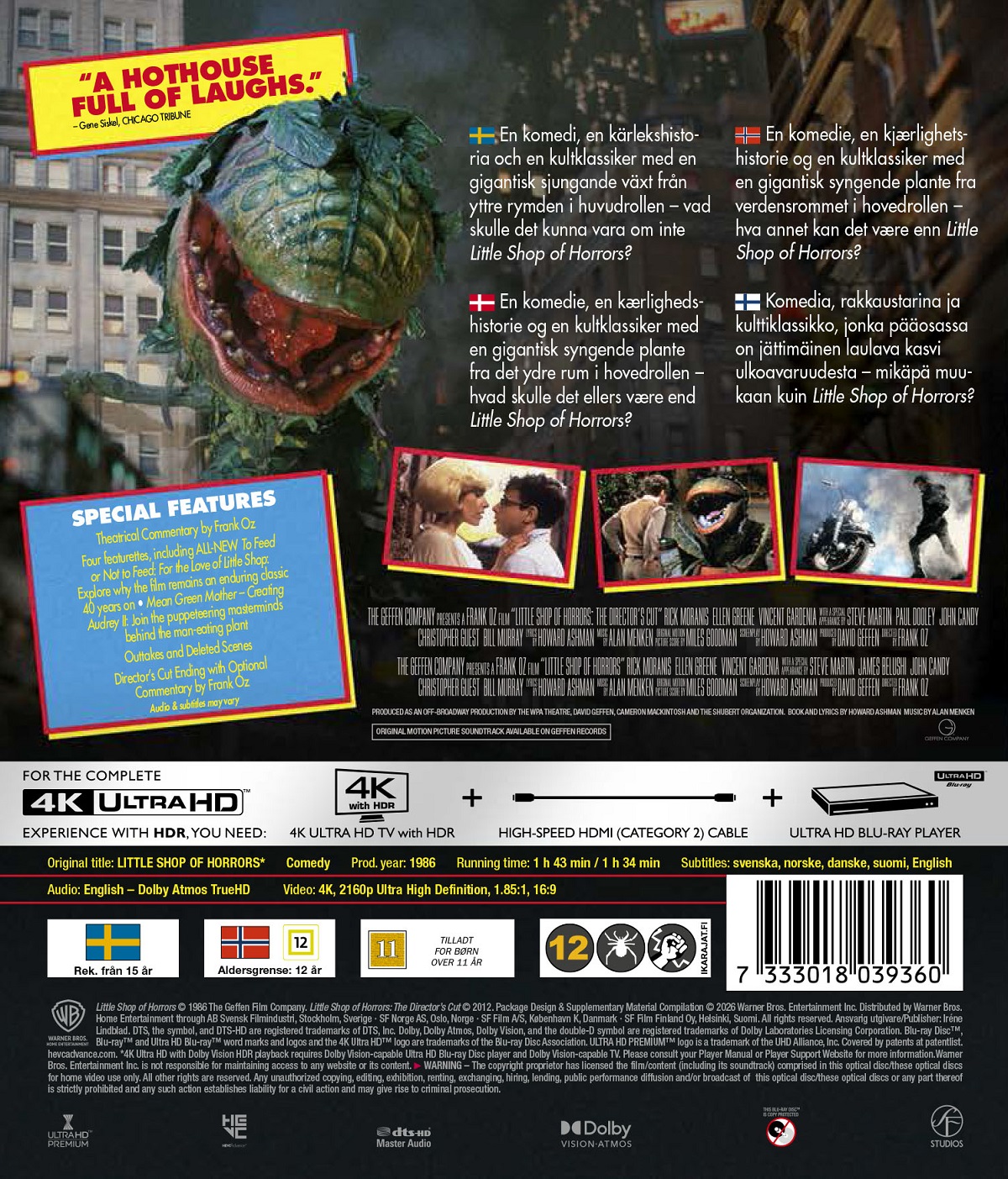 Little Shop of Horrors (4K Ultra HD) - 2