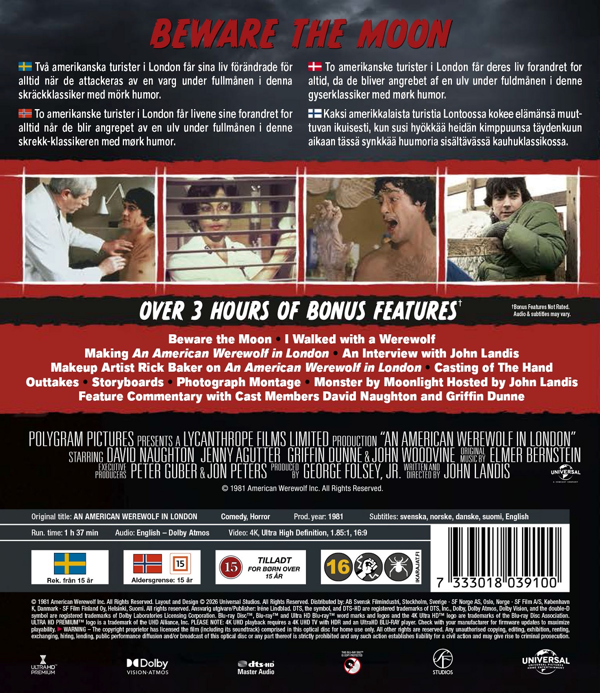 An American Werewolf In London (4K UItra HD) - 2