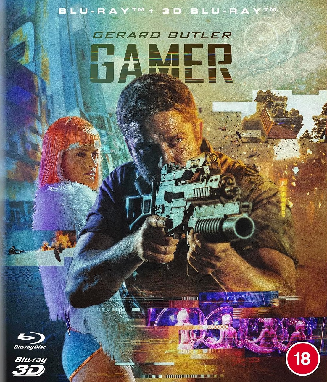 Gamer (ej svensk text) (3D Blu-ray + Blu-ray)