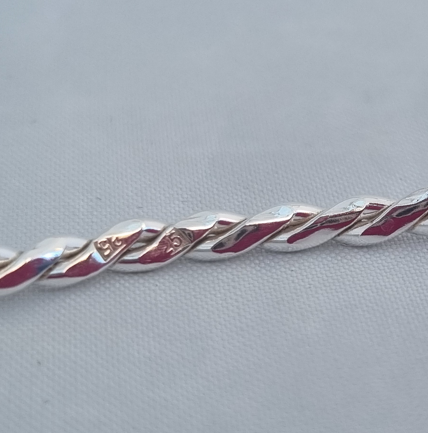 Armband tunn fläta 20 cm - 3