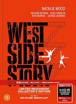 West Side Story (Limited Edition Mediabook) (ej svensk text) (4K Ultra HD + Blu-ray)