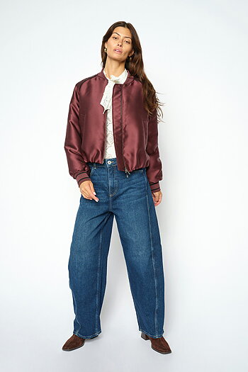 Mos Mosh - MMCindy Draciel Jeans Indigo Blue (benlängd 30 tum)