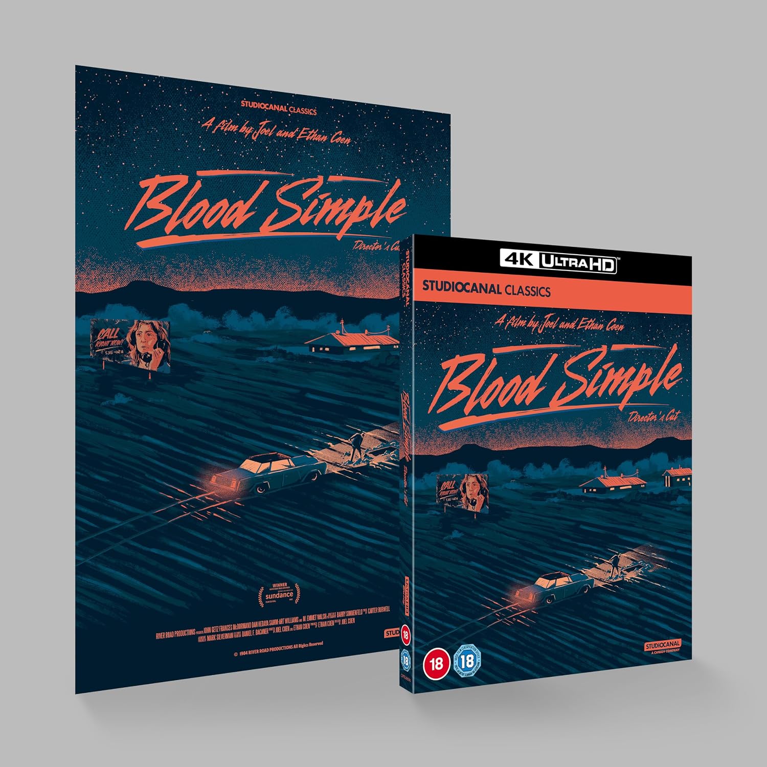 Blood Simple (ej svensk text) (4K Ultra HD + Blu-ray) - 2