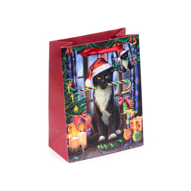 Presentpåse Jul - Katt
