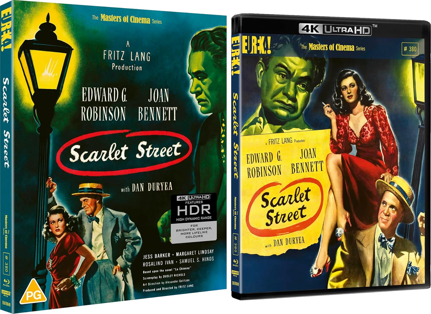 Scarlet Street (Limited Edition) (ej svensk text) (4K Ultra HD + Blu-ray)