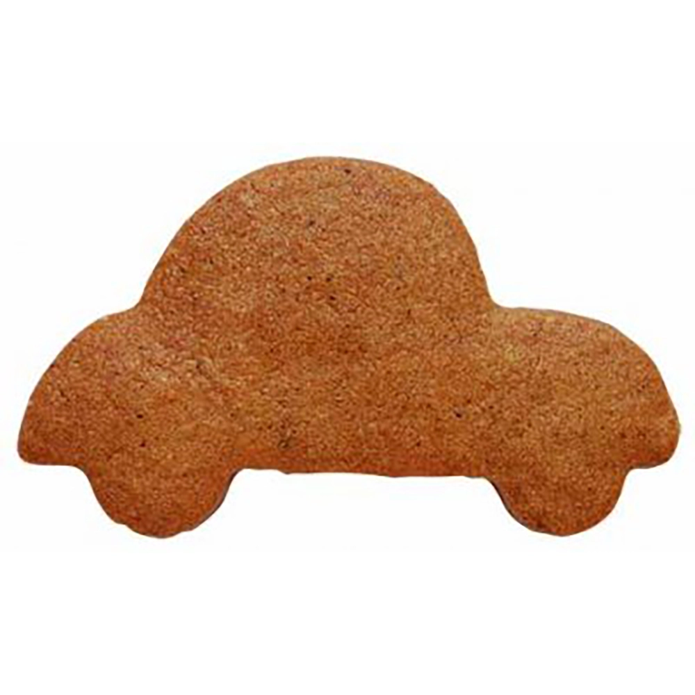 Bake a cookie cut into the shape of a car