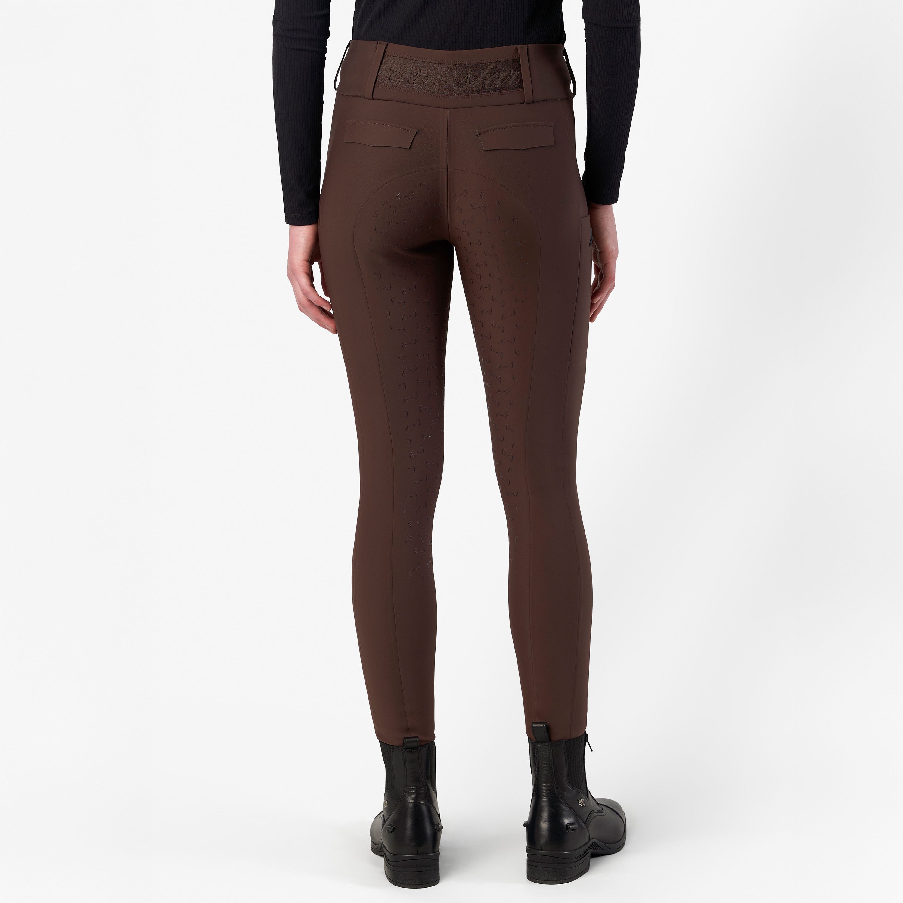 Euro-Star Vinterridtights Enforce FullGrip Maroon - 5