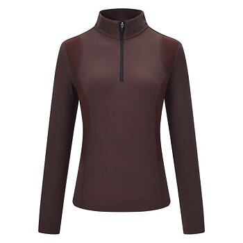 Euro-Star Ridtopp Långärmad Alice Maroon  
