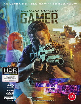 Gamer (Limited Edition) (ej svensk text) (4K Ultra HD + 3D Blu-ray + Blu-ray)