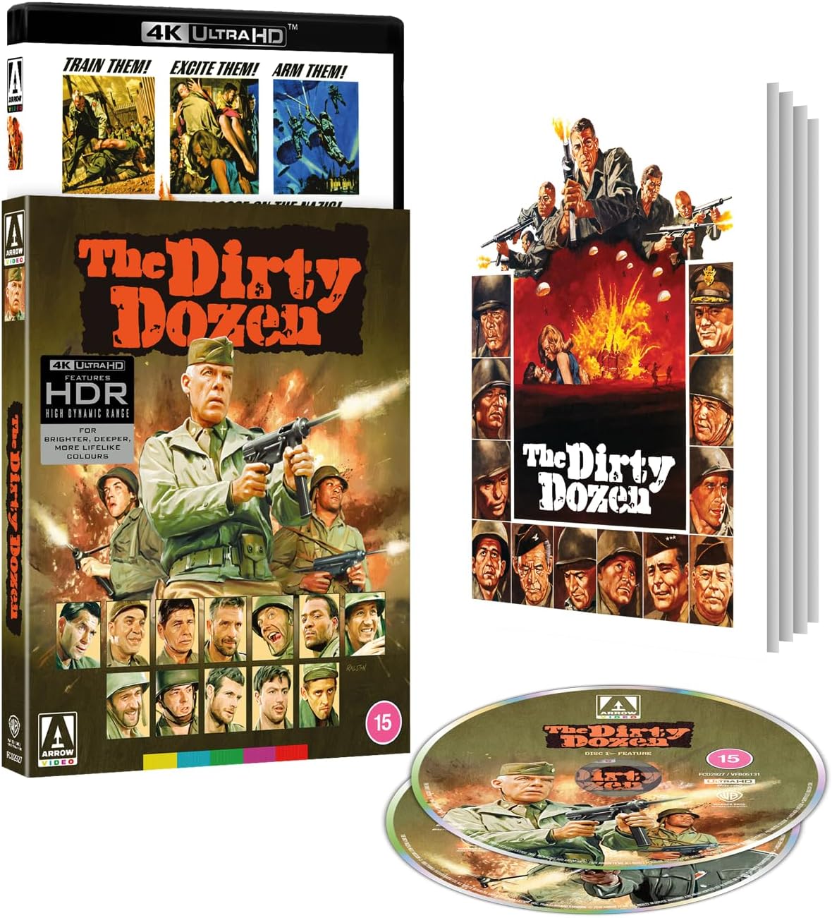 The Dirty Dozen (Limited Edition) (ej svensk text) (4K Ultra HD) - 2